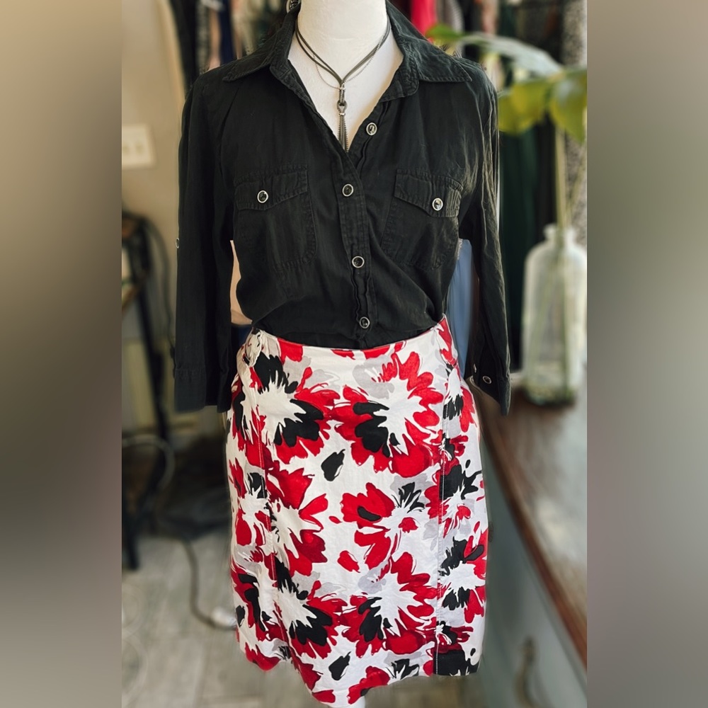 New York & Company multicolor skirt